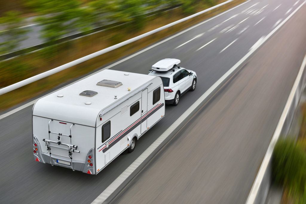 causes of travel trailer sway