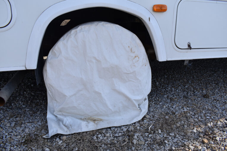 RV tire covers pros and cons