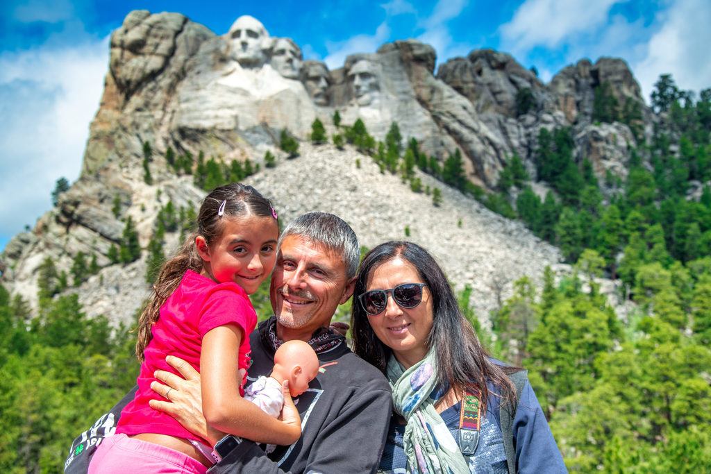 Mount Rushmore RV travel with kids