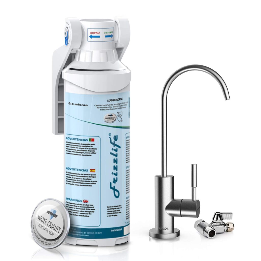 countertop RV water filter system