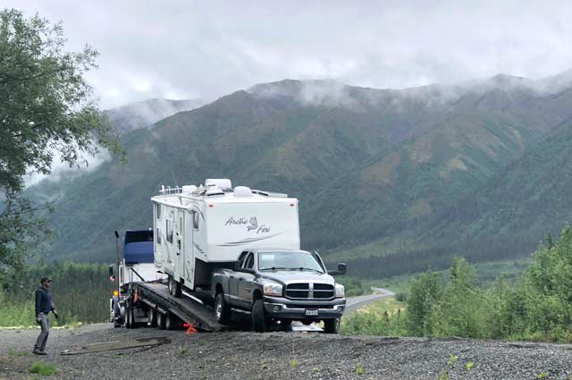 expensive RV tow is why full-timing on a budget matters