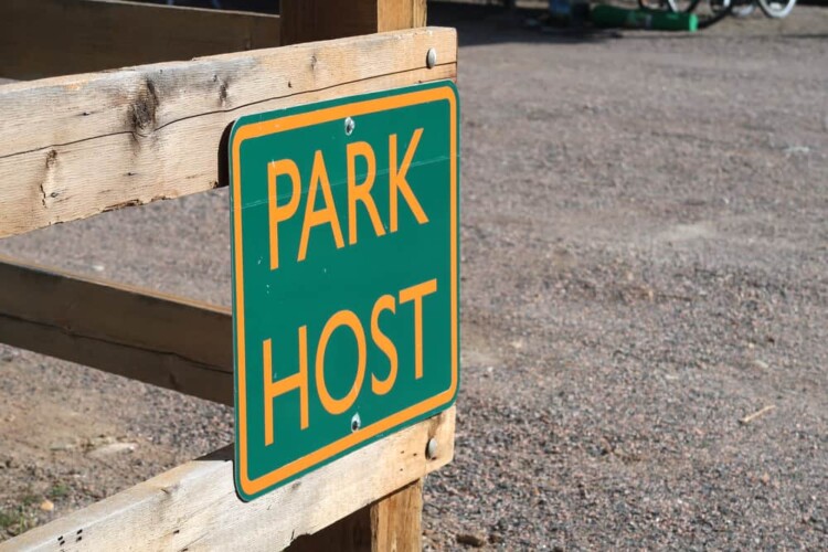 Park host sign