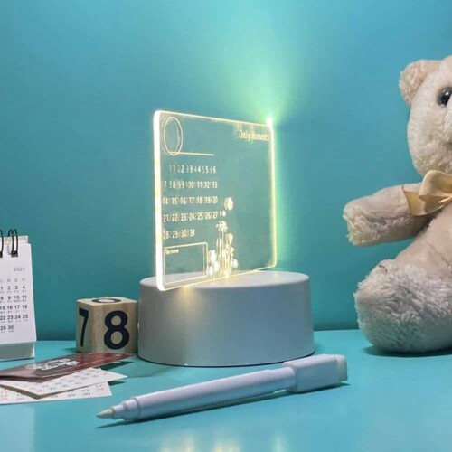 LED drawing lamp for RV desk (instead of sticky notes)