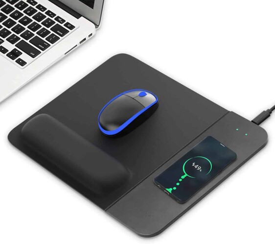 Wireless Charging Mouse Pad for RV office