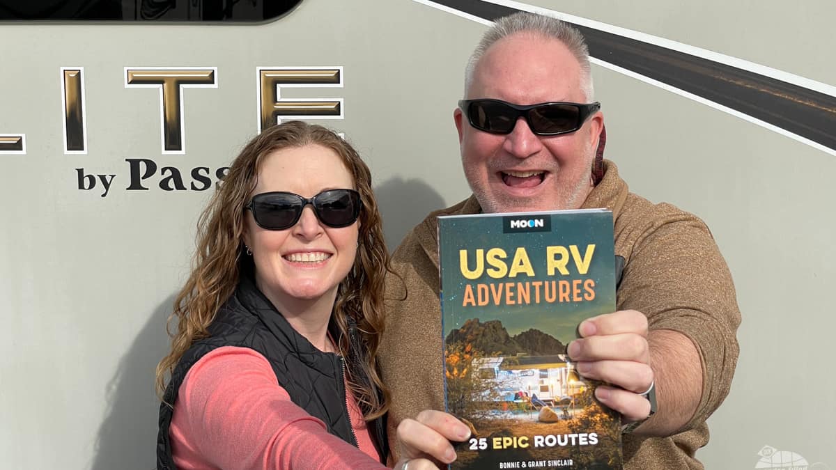 unusual RV trip ideas with Bonnie and Grant Sinclair's new book
