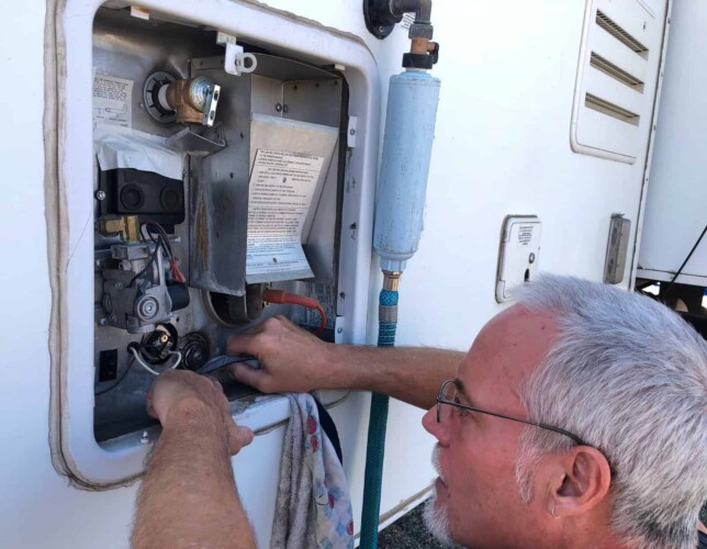 RV appliance troubleshooting