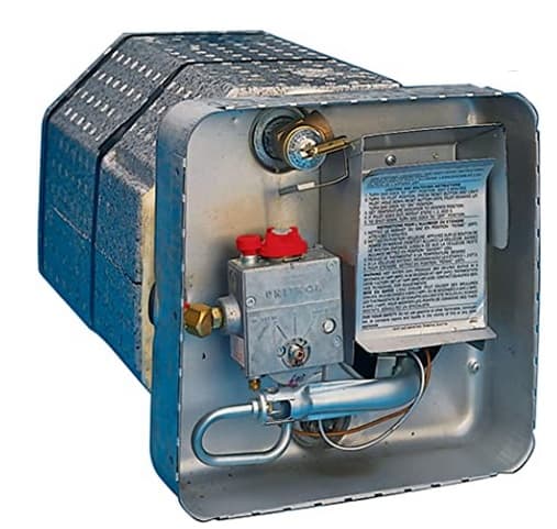 RV water heater trouble shooting manual valve 