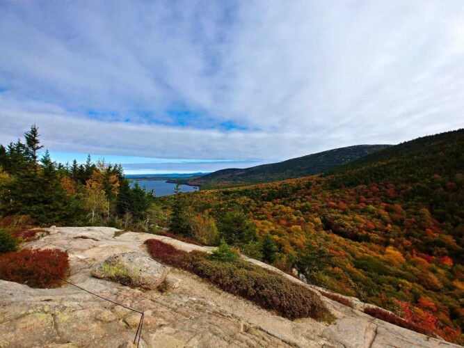 View from a trail we hiked while RV camping in Acadia National Park (Image: Unsplash)