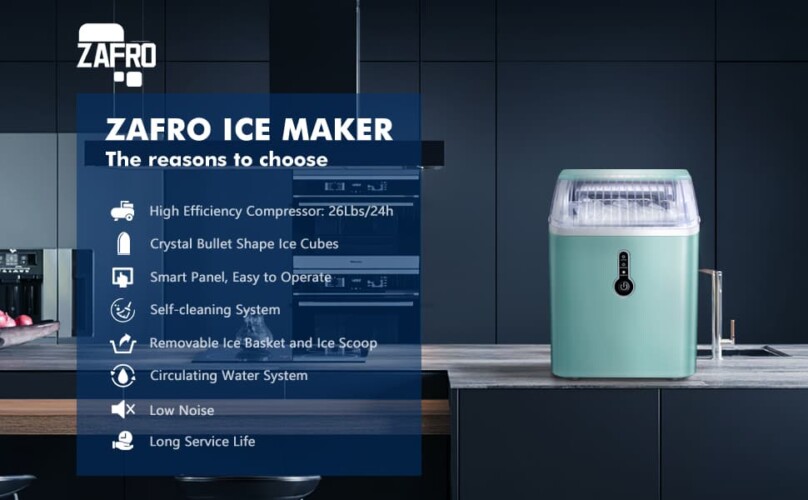 ZAFRO ice maker RV appliance