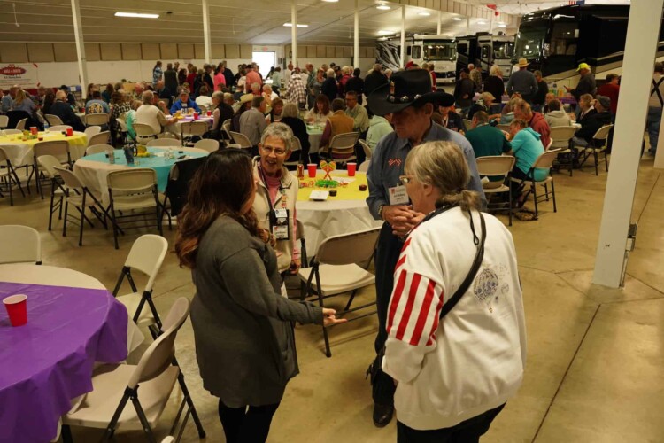Ramlin' Pushers members gather in Elkhart, 2023 (Image with permission, Ron Duggan)