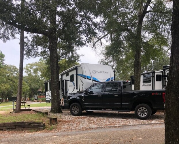 Styx River RV Campsite (ImageL @RussellvH, RV LIFE Campgrounds)