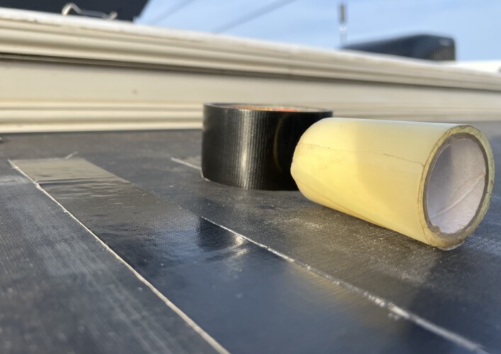 RV awning repair tape (Image: Erik Anderson)