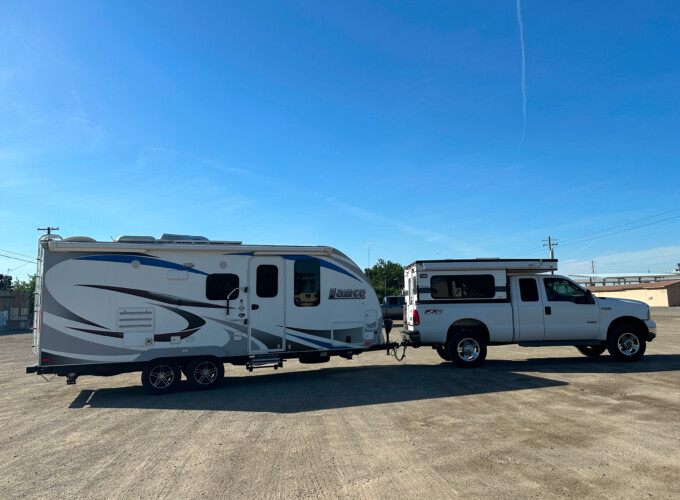 Hub and Spoke RVing with Four Wheel Campers Hawk and Lance Travel Trailer (Image: LiveWorkDream)