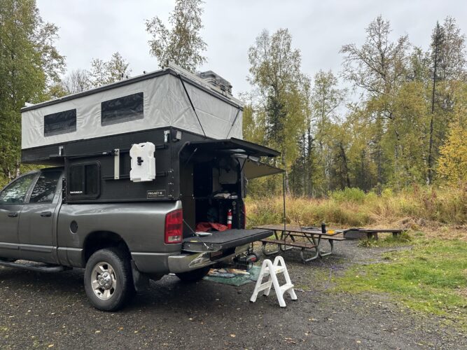Camping in Alaska with the Project M (Image: @liveworkdream)