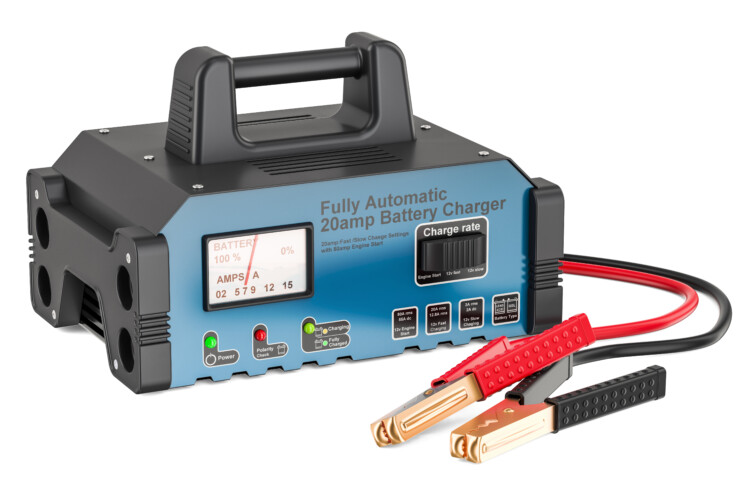 Automatic battery charger (Image: Shutterstock)
